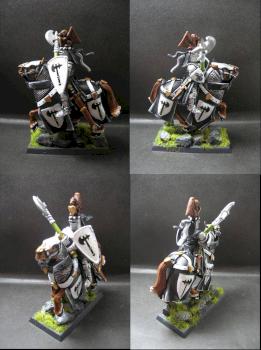 Warhammer Bretonnian Knight of Battle Axe by tinman755
