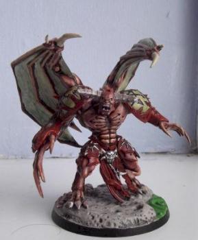 Daemon Prince of Nurgle by Corvidius