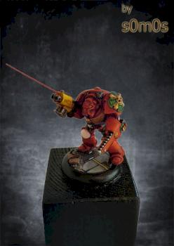 Blood Angels Terminator with laser pointer by s0m0s