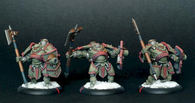 3 Man-O-War for my Khador Army by the bearded snot