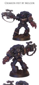 Crimson Fist Veteran by Melcor