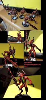 Bloodletters of Khorne by Warpsprunggenerator