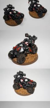 Black Templar  Attack Bike by Andrzej