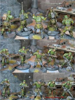 Dust-Tactics German Commandsquad by Moiterei_1984