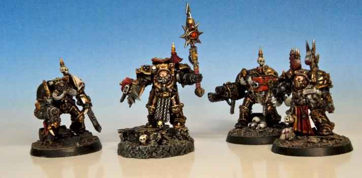 Black Legion Terminators by karlusprimus