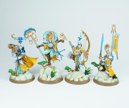 Myari's purifier warhammer underworlds Lumineth by Highelves.addict
