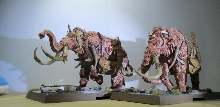 Pair of Mammonts by AntonSh