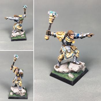 Male cleric by Old gate minis