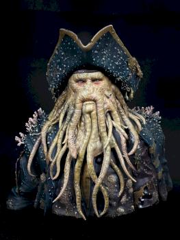 Davy Jones 1/6 Bust by AL_HARD