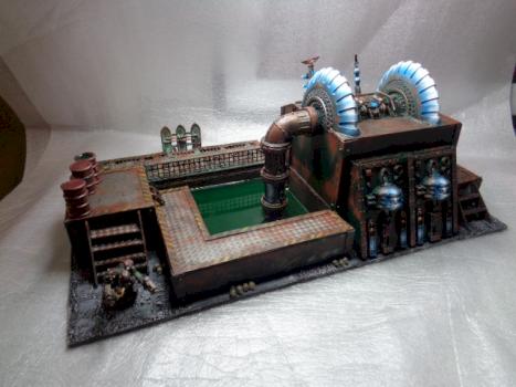 sector mechanicus power station necromunda by thecat