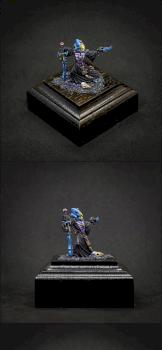 Pinterest Eldar Warlock with Witch Blade and Skuriken Pistol by Mariush