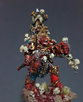 Khorne Lord Zhufor the Impaler by JosephStephan90