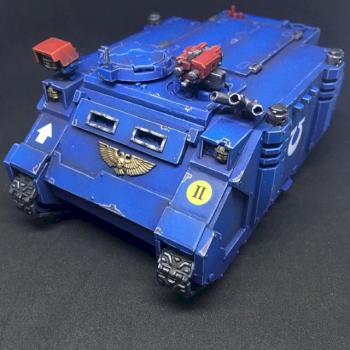 RHINO ULTRA MARINES by juanlurockerman