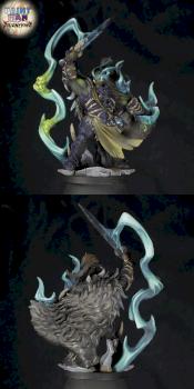 Orc Necromancer by Paintman Journeying