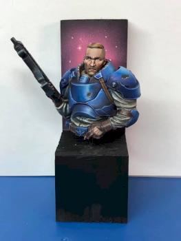 Spacemarine like guy by Deathraven