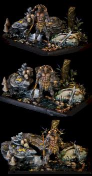 Minotaur by El Greco Miniatures by Jamie M
