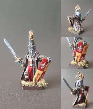 Bretonnian Paladin on Foot by Rhyd