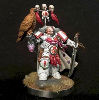 Kor'sarro Khan primaris White Scars by Soyg