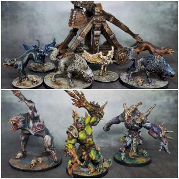 Zombicide companions / beasts by Daigoro