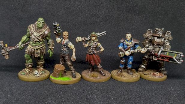 Fallout: board game miniatures by Andriucha