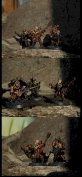 genestealer cult trio by Generator
