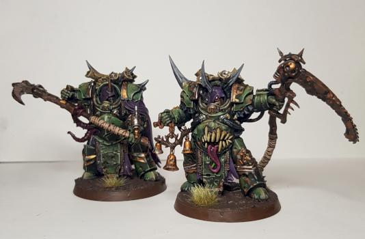Nurgle Death Guard Deathshroud Terminators by JosephStephan90