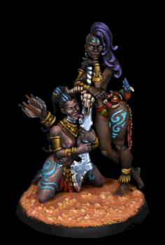 African warriors by Zik