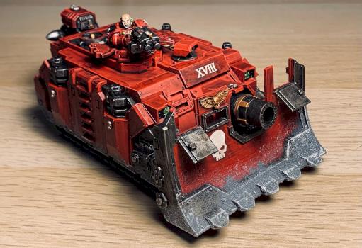 Blood Angels Vindicator by BlackJack13