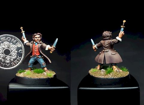 Fraus Gauner, Halfling Rogue by Paaschburg