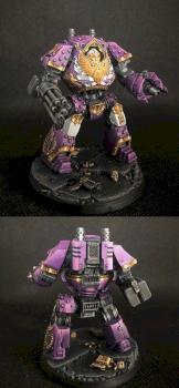 Emperor's children legion contemptor dreadnought by Chris74
