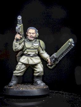 Cadian Infantry Sergeant by CaptainObvious