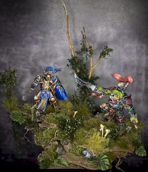 Orruk vs. Stormcast by Corrupted Navigator