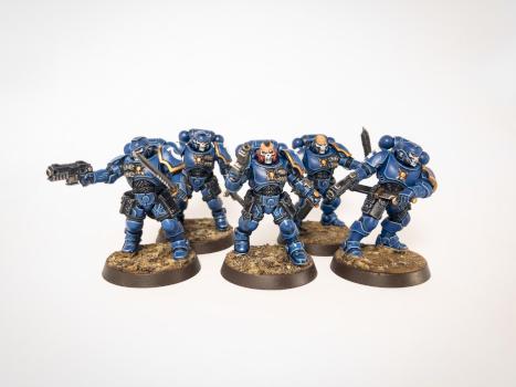 Ultramarine Reiver Squad by lorenzolsp