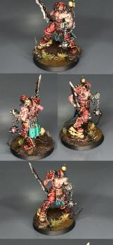 Slaughterpriest with Hackblade and Wrath-hammer by GobBoss