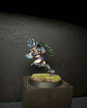 Blood Bowl Roxanne Darknail by pentafigs
