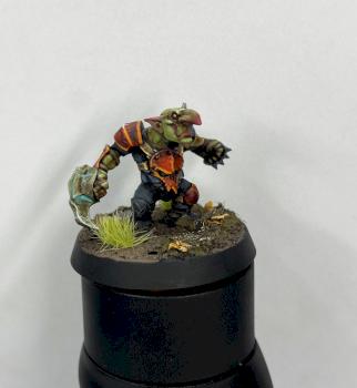 Blood bowl goblin by Somua