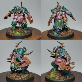 The Wurmspat, Nurgle Warrior bodyguard by JKB.miniatures
