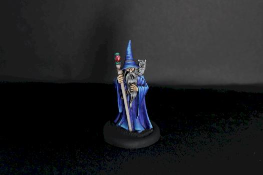 Blue Wizard by Mini_Wizard_studios
