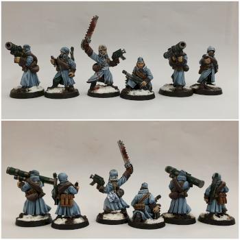 Valhallan Ice Warriors Imperial guard by LePeintre