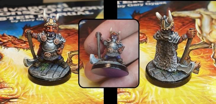 Goblin Chief - Otherworld Miniatures - 1st Ed. AD&D by The Pig-Faced Orc