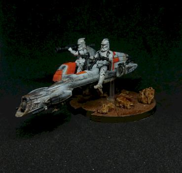 Star Wars Legion Bark Speeder by Bauer