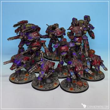 Adeptus Titanicus Legio Vulpa by Scarhandpainting