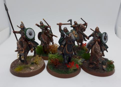 Middle Earth - Rohan Riders by Lunarion