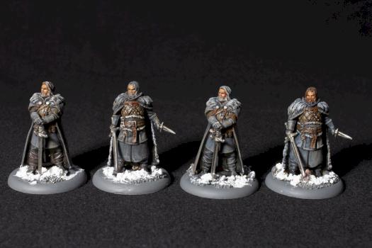 A Song of Ice and Fire Veterans of the Watch by darkrealm-miniatures