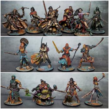 Zombicide survivors by Daigoro