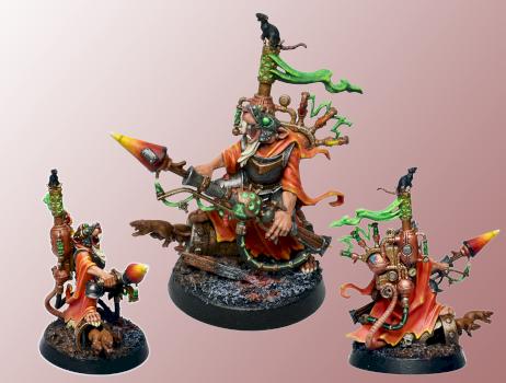 Skaven - Warlock Bombardier by oball