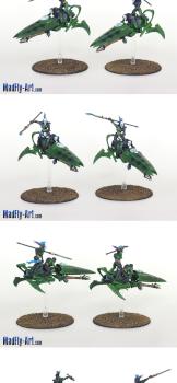 Harlequin Skyweavers 4 by MadFlyArtStudio