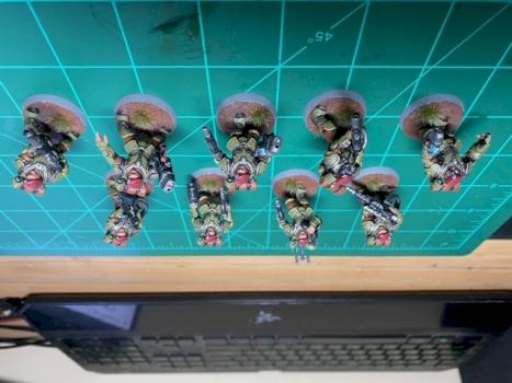 Cadian 501st Scion Kill Team by FranktheTank
