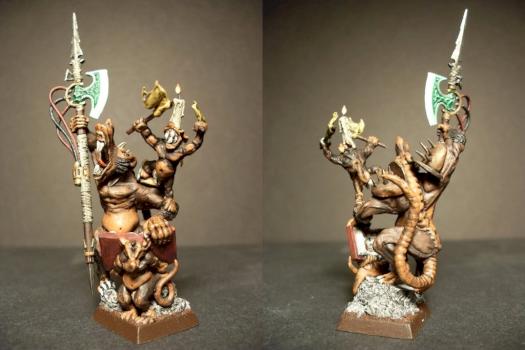Skaven Lord Rodent Supreme by brewbadum