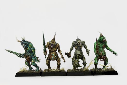 Plaguebearers of Nurgle by SandyRob